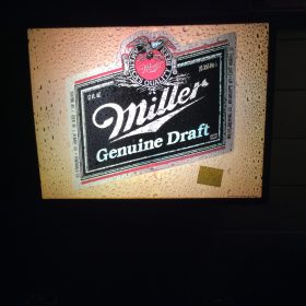 Miller Genuine Draft £220